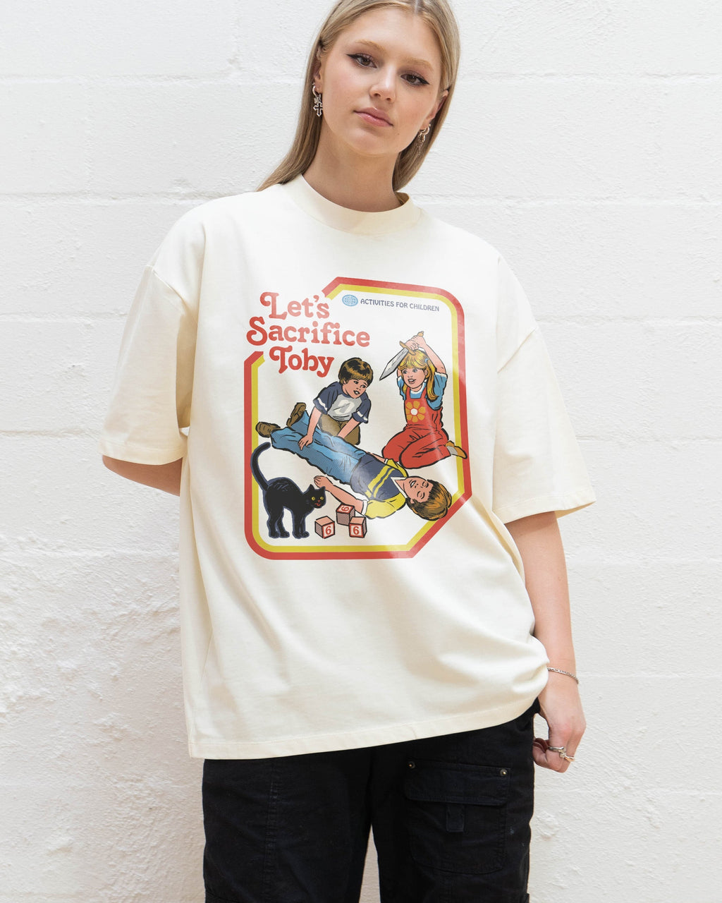 Let's Sacrifice Toby Oversized Tee Unisex