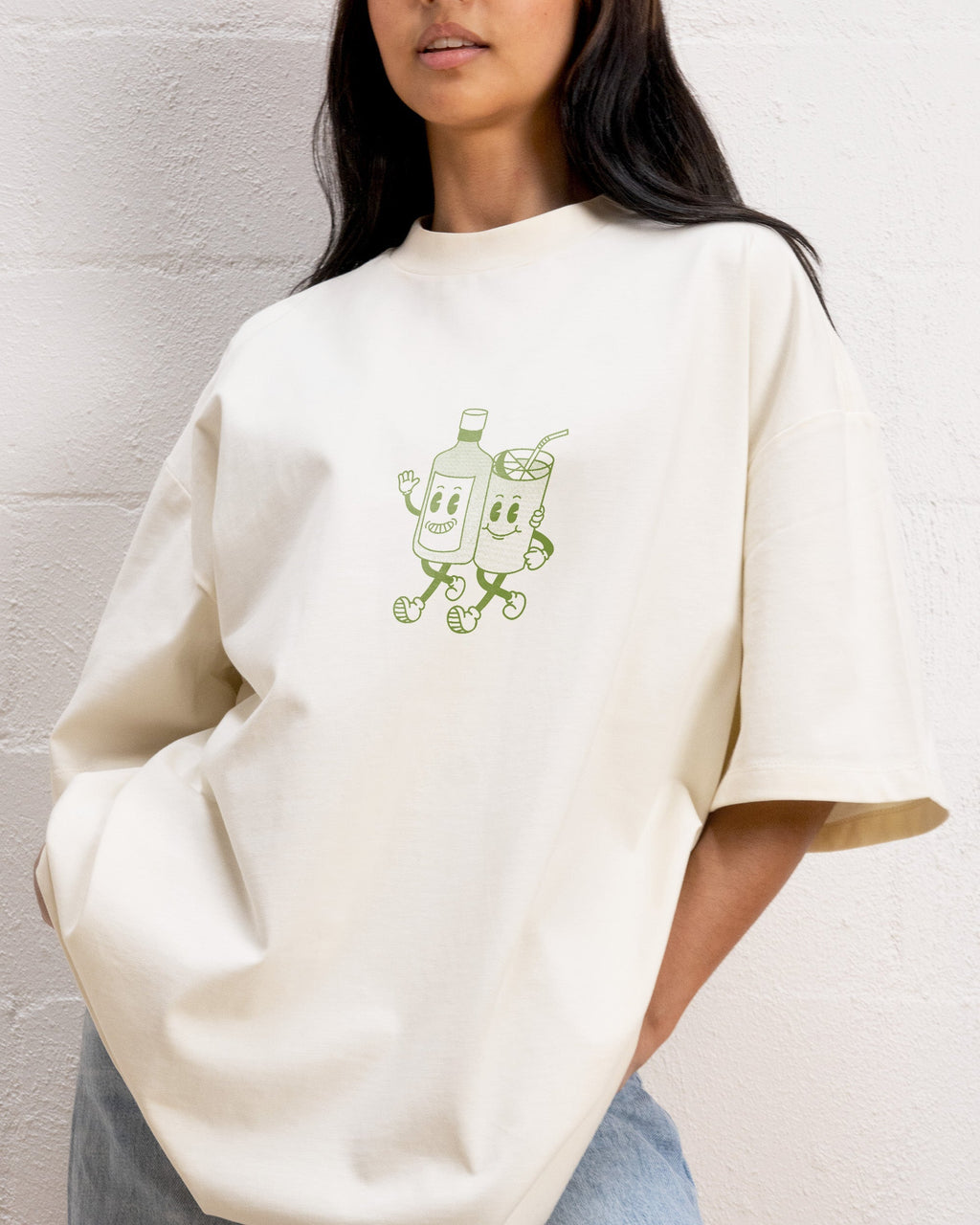 Gin and Tonic Oversized Tee Unisex