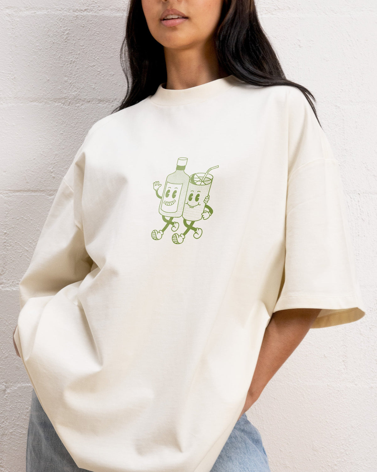 Gin and Tonic Oversized Tee Unisex