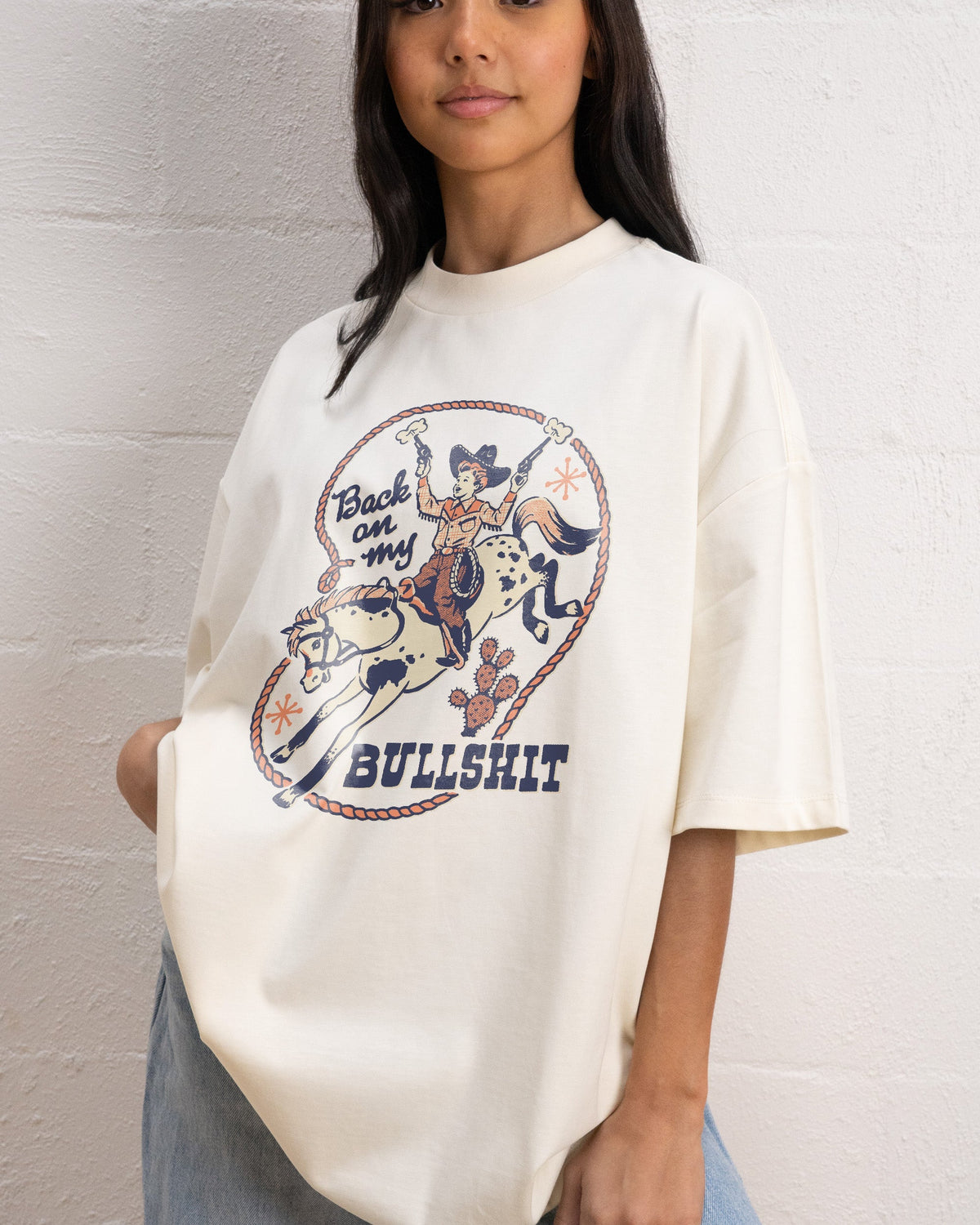 Back On My Bullshit Oversized Tee Unisex