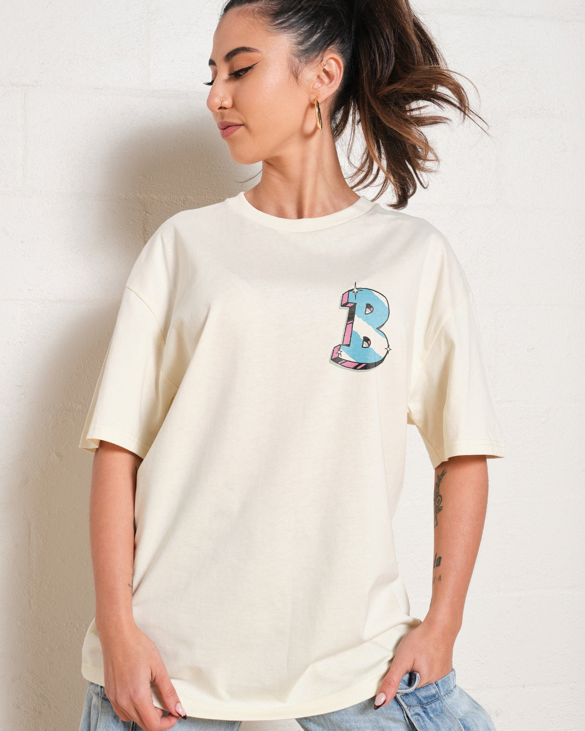 B is for Booty Call Oversized Tee Unisex