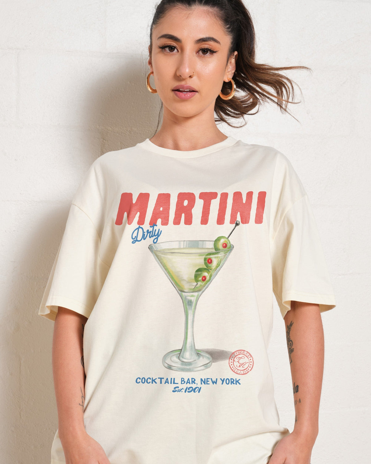 Dirty Martini Oversized Tee Unisex