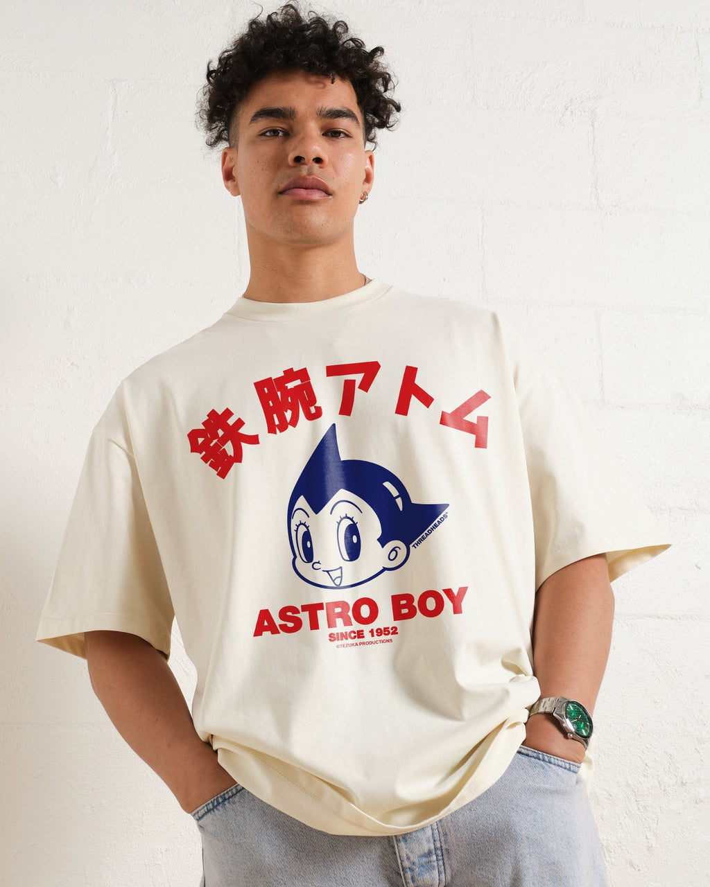 Astro Boy Face Oversized Tee Unisex