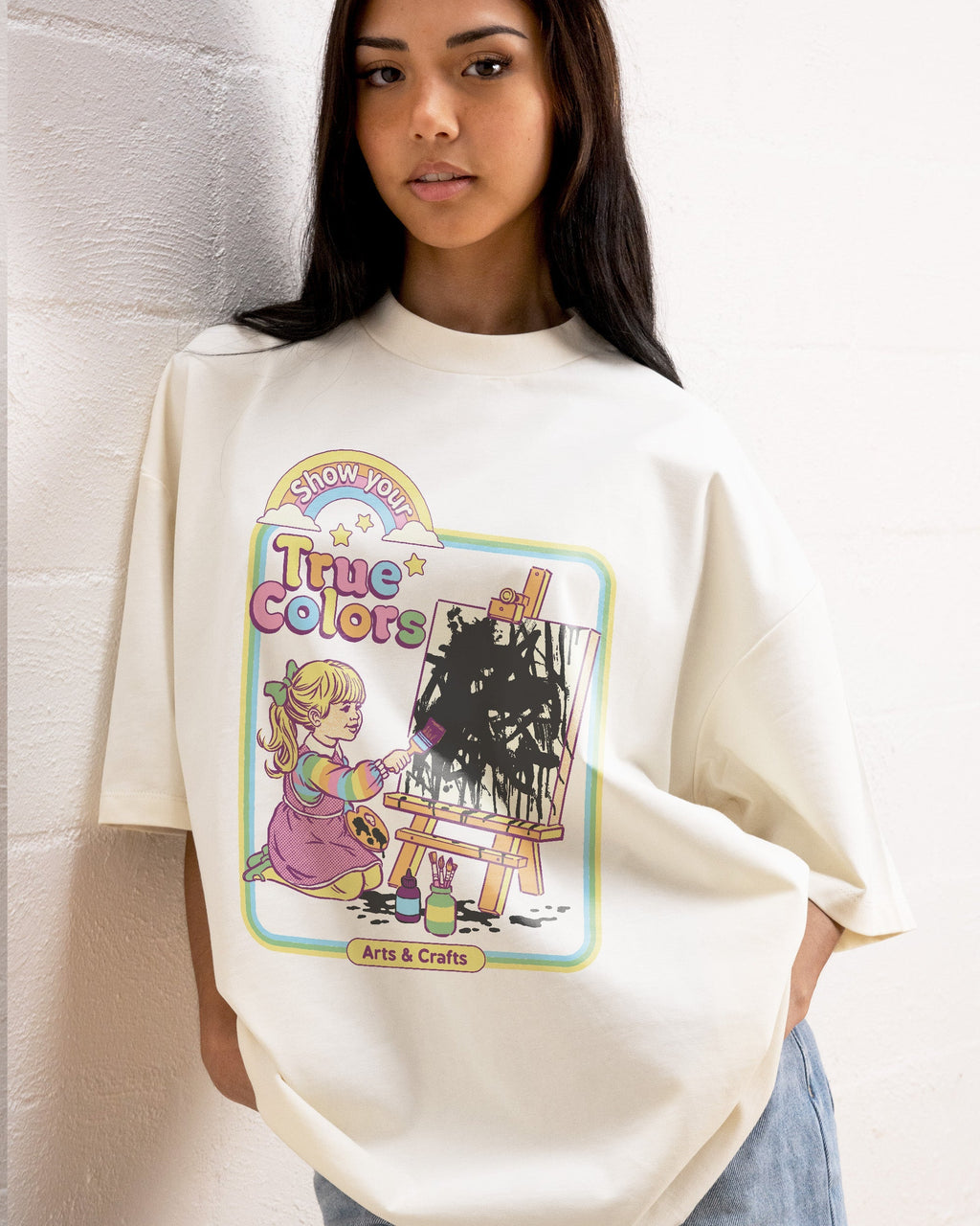 True Colors Oversized Tee Unisex
