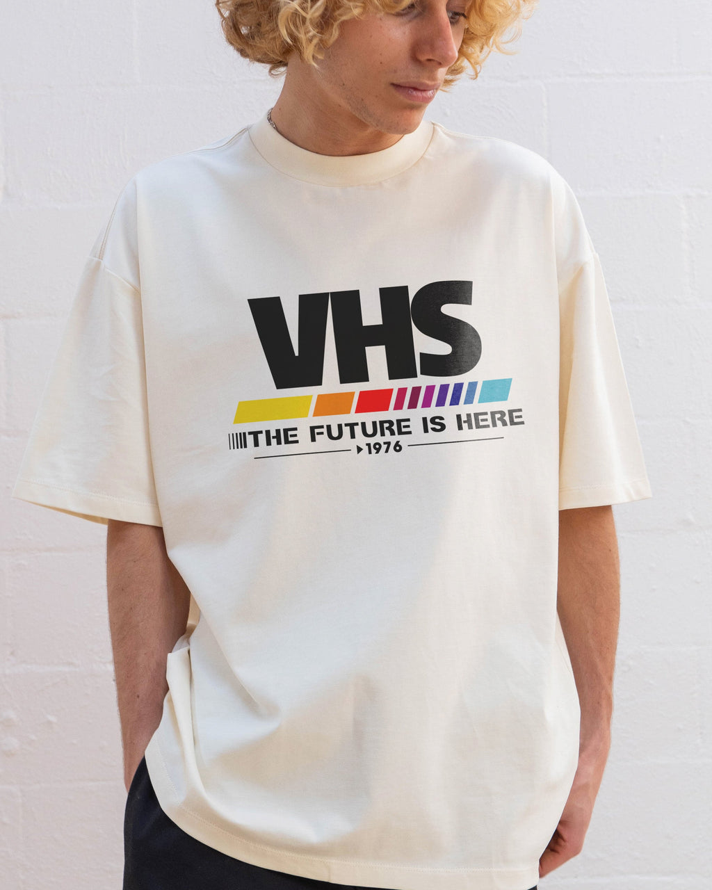 VHS - The Future is Now Oversized Tee Unisex