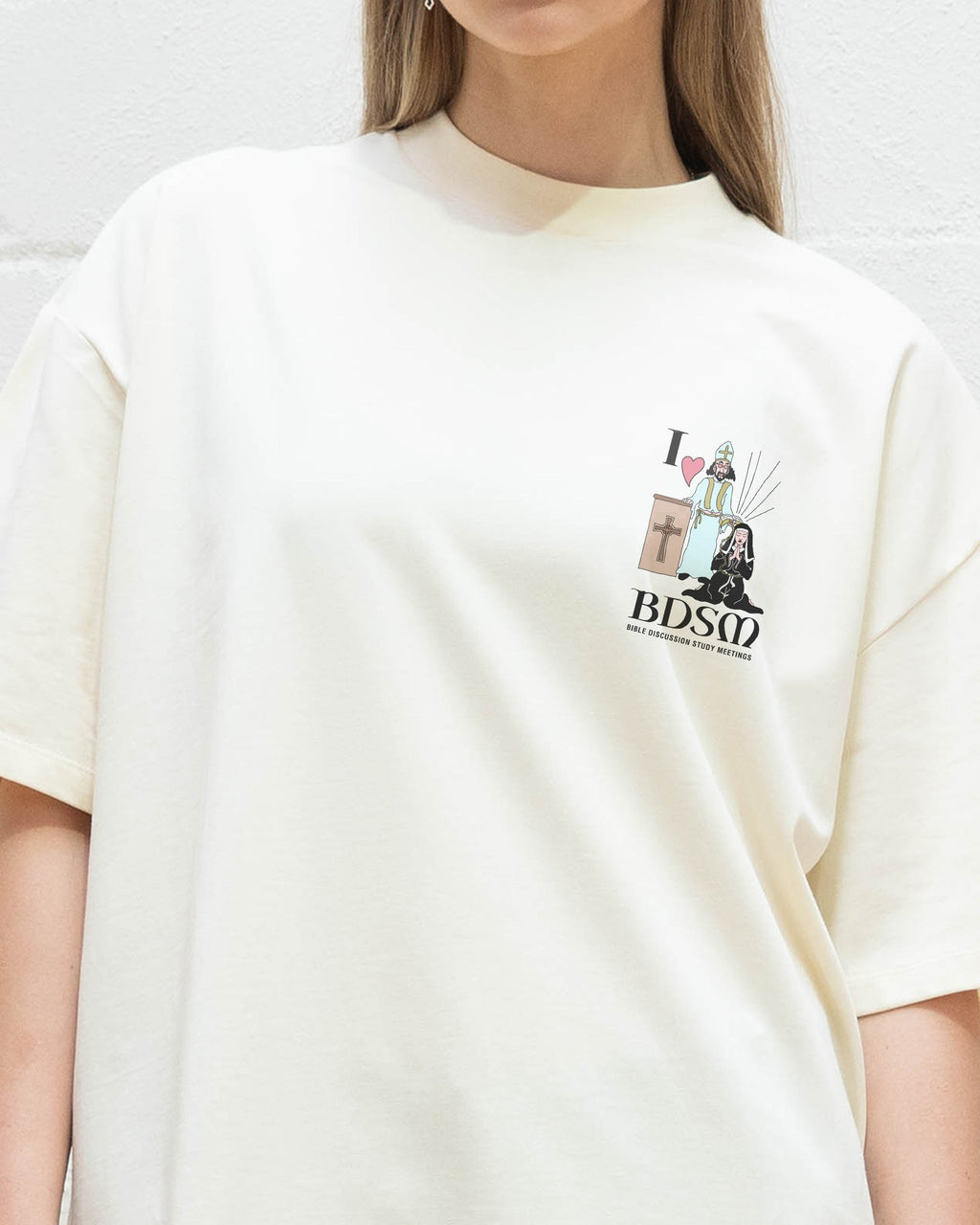 I Love BDSM Oversized Tee Unisex