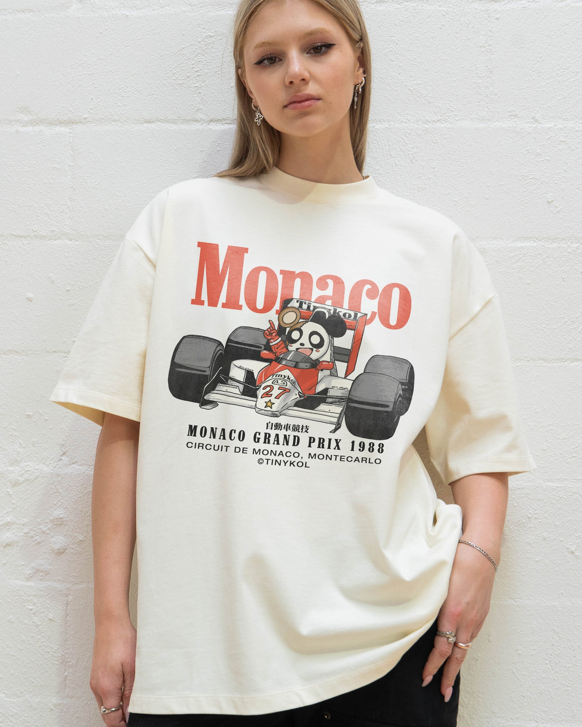 Monaco Racing Oversized Tee Unisex