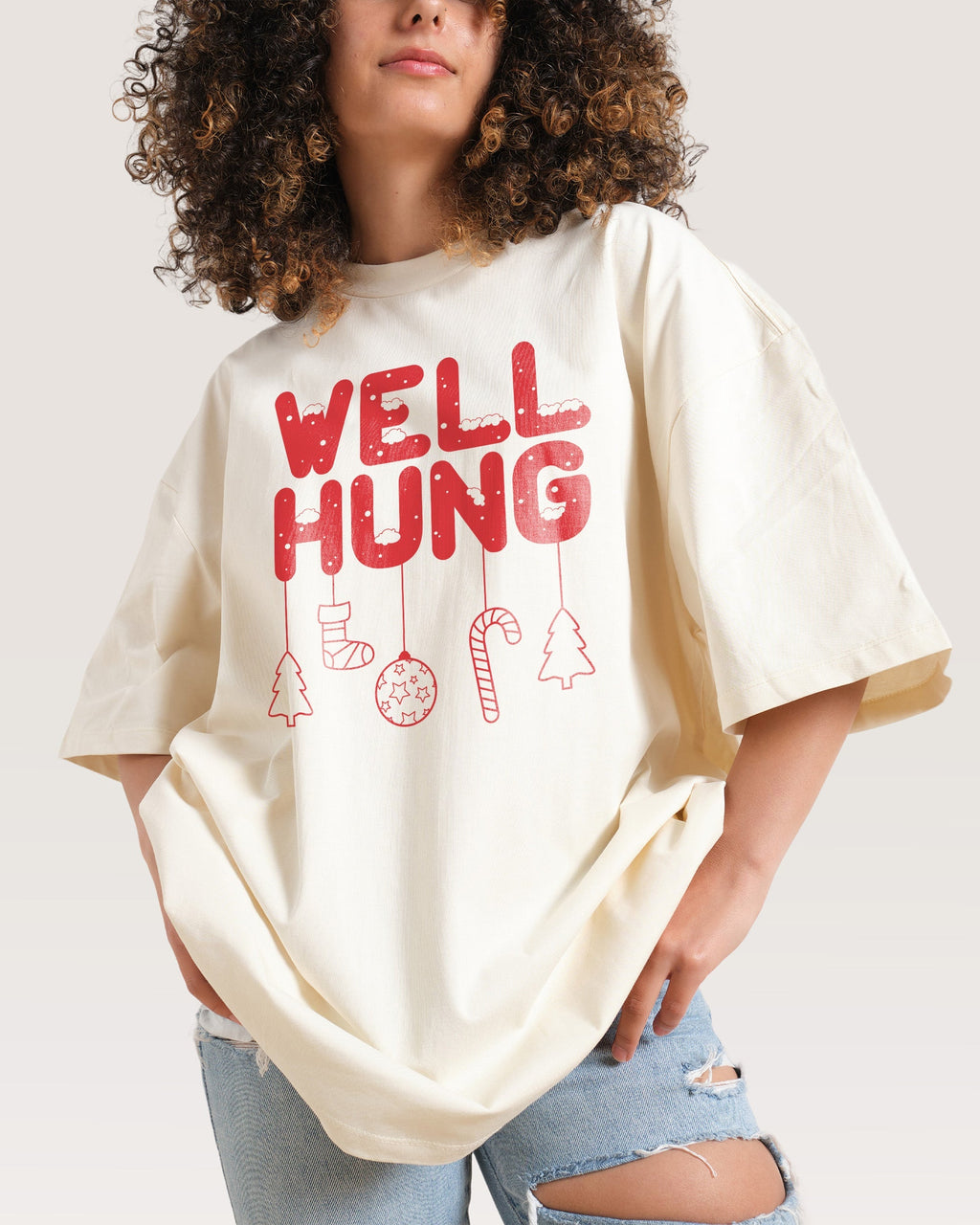 Well Hung Oversized Tee Unisex