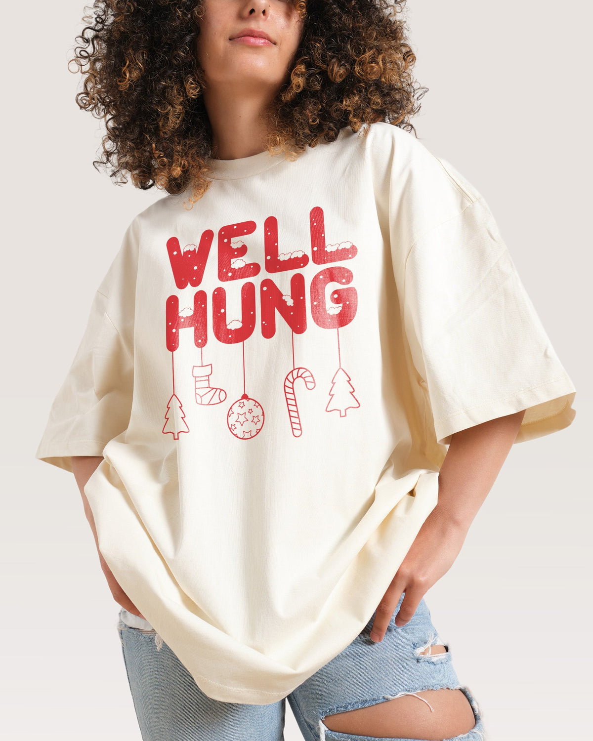 Well Hung Oversized Tee Unisex