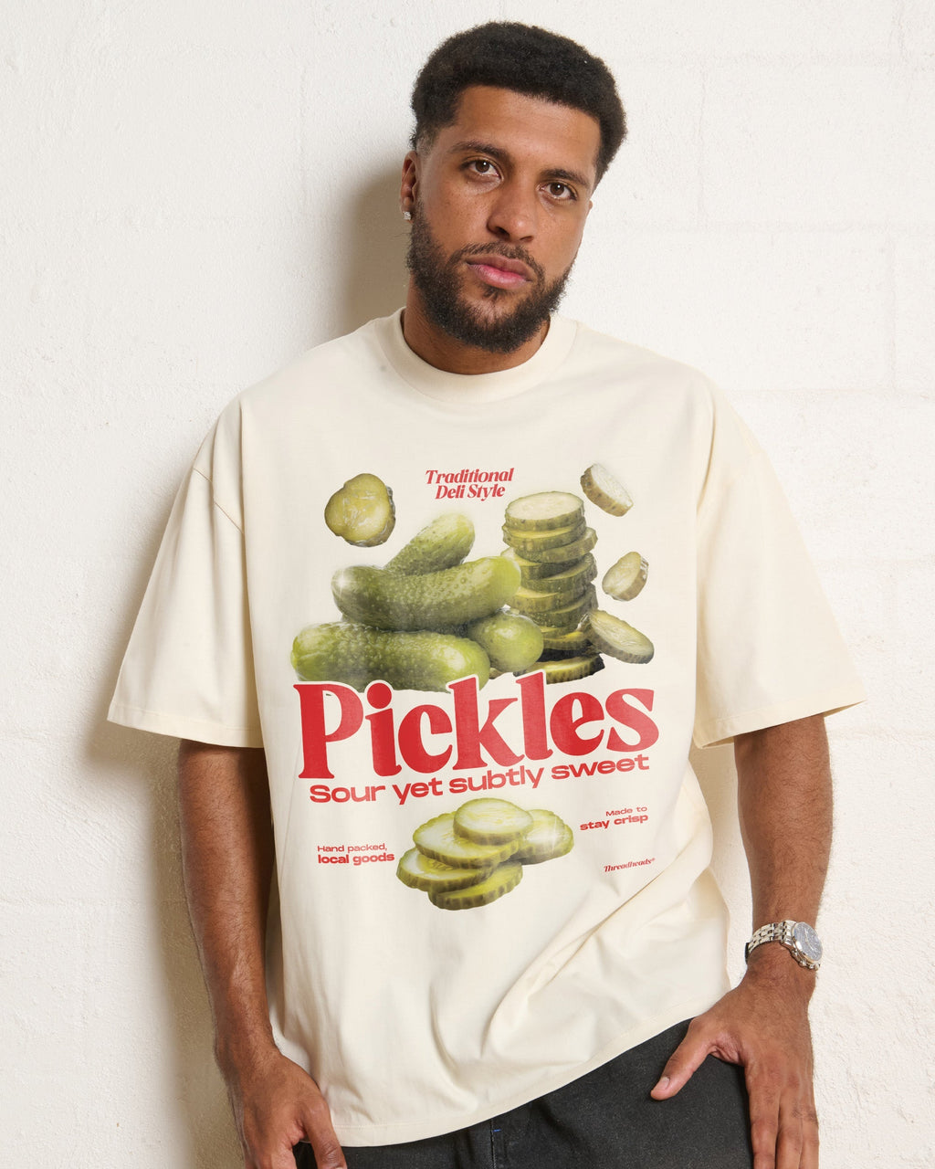 Sour Yet Sweet Pickles Oversized Tee Unisex