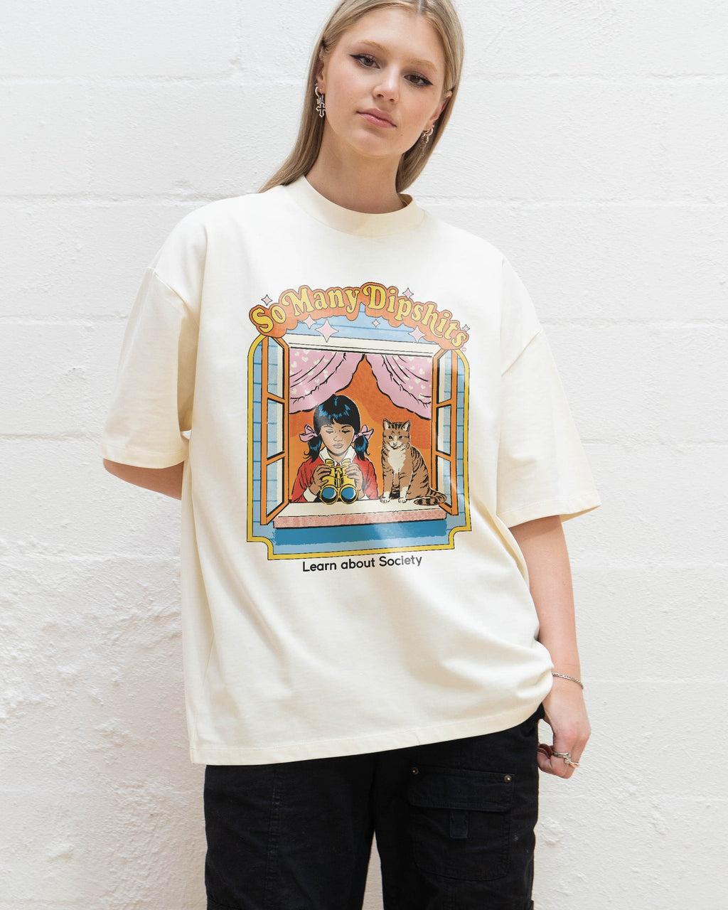 So Many Dipshits Oversized Tee Unisex