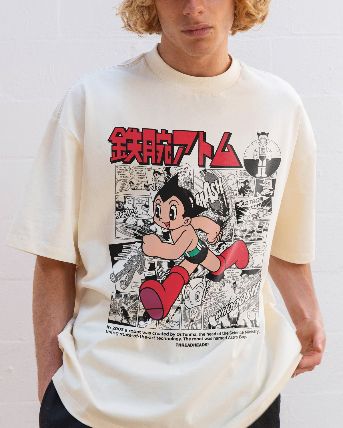 Manga Story Astro Boy Oversized Tee Unisex
