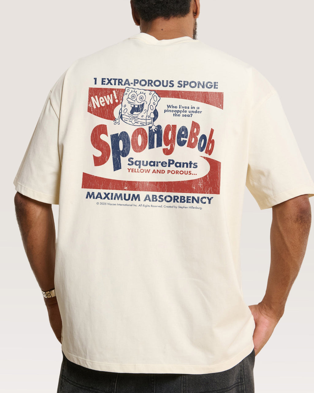 Spongebob Bob Oversized Tee Unisex
