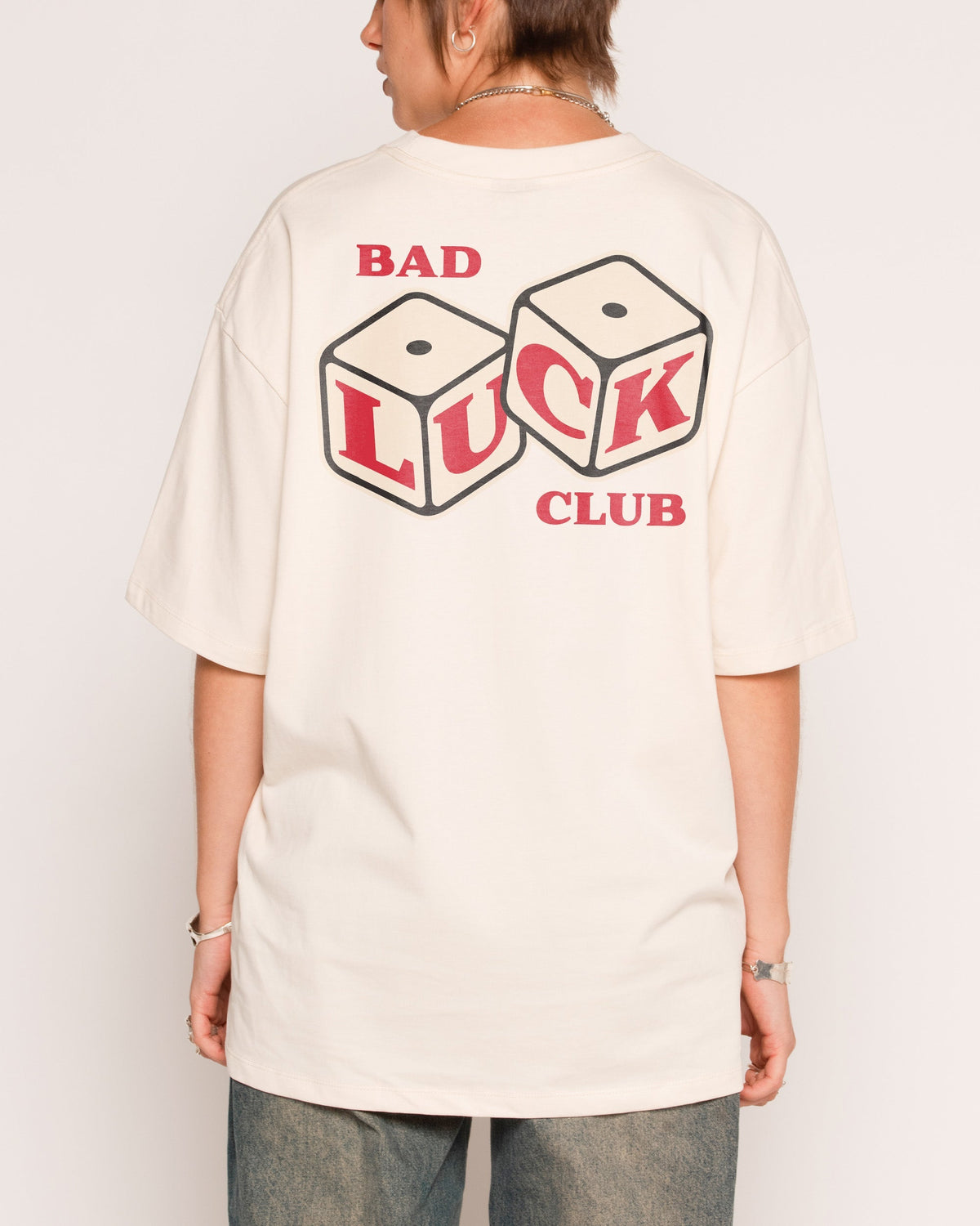 Bad Luck Club Oversized Tee Unisex