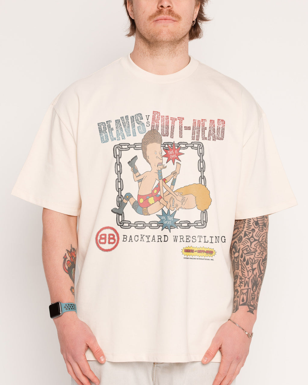 Backyard Wrestling Oversized Tee Unisex