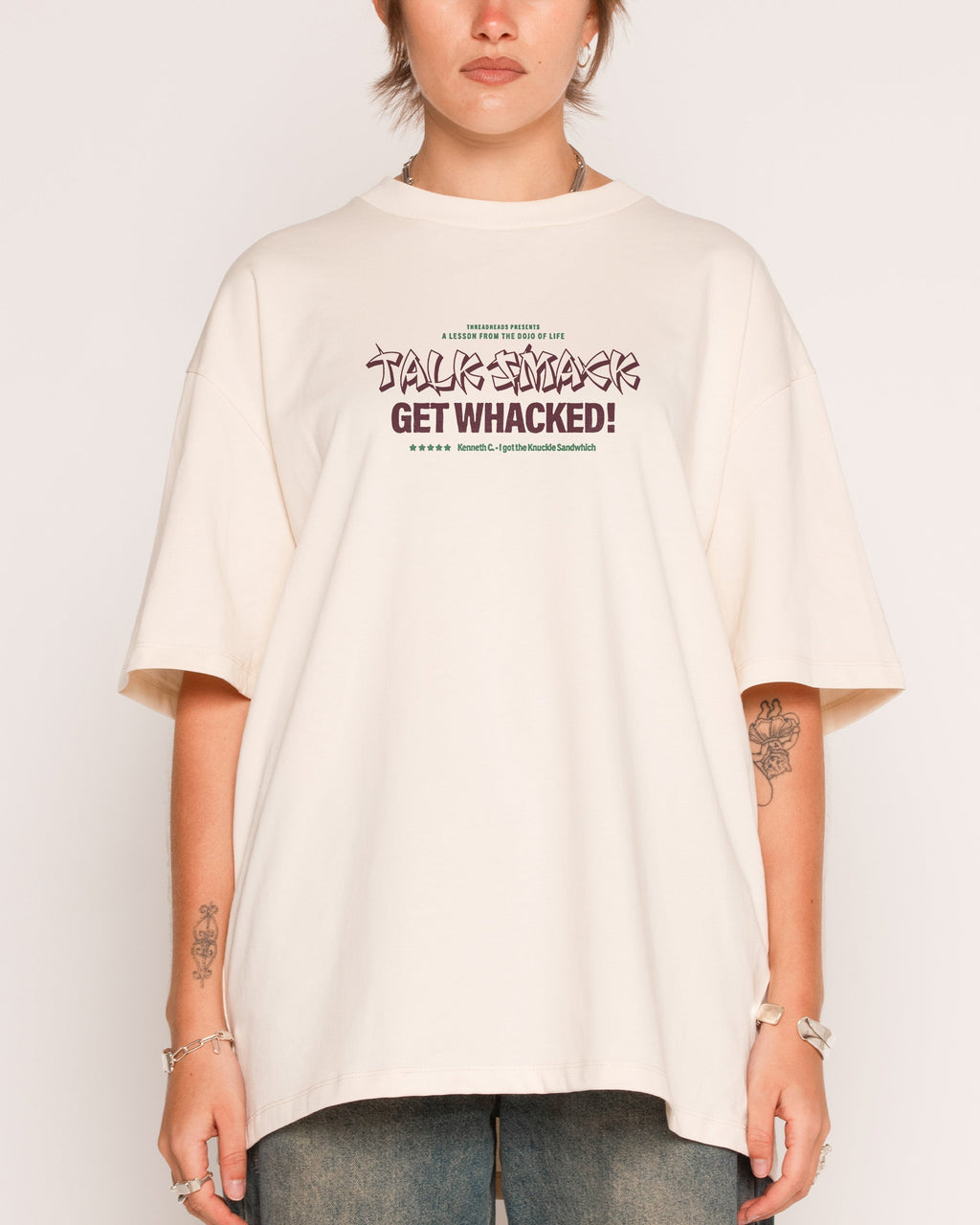 Talk Smack Oversized Tee Unisex