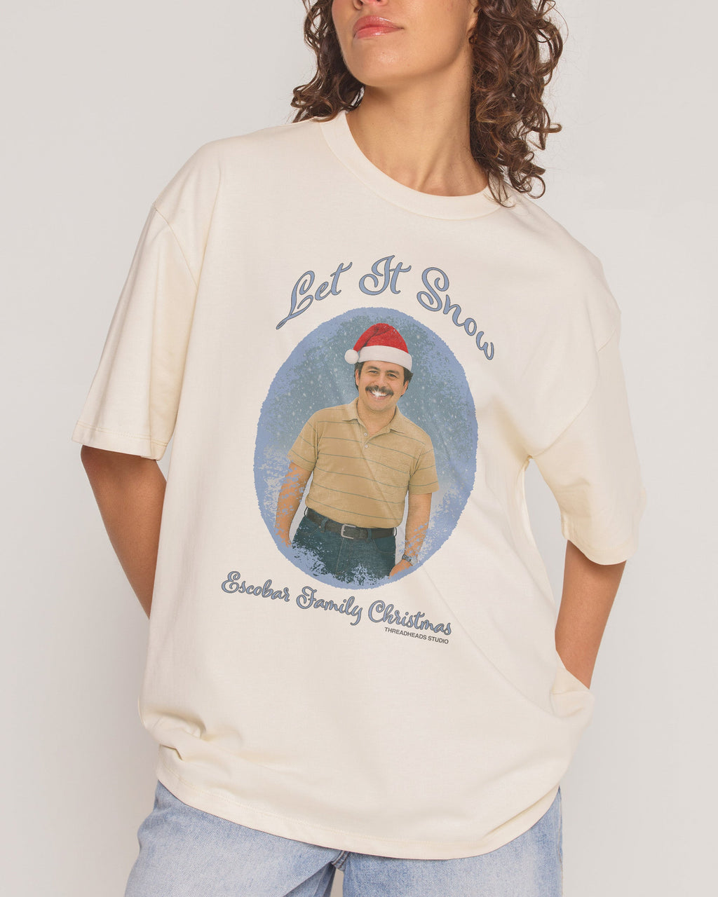 Let It Snow Pablo Oversized Tee Unisex