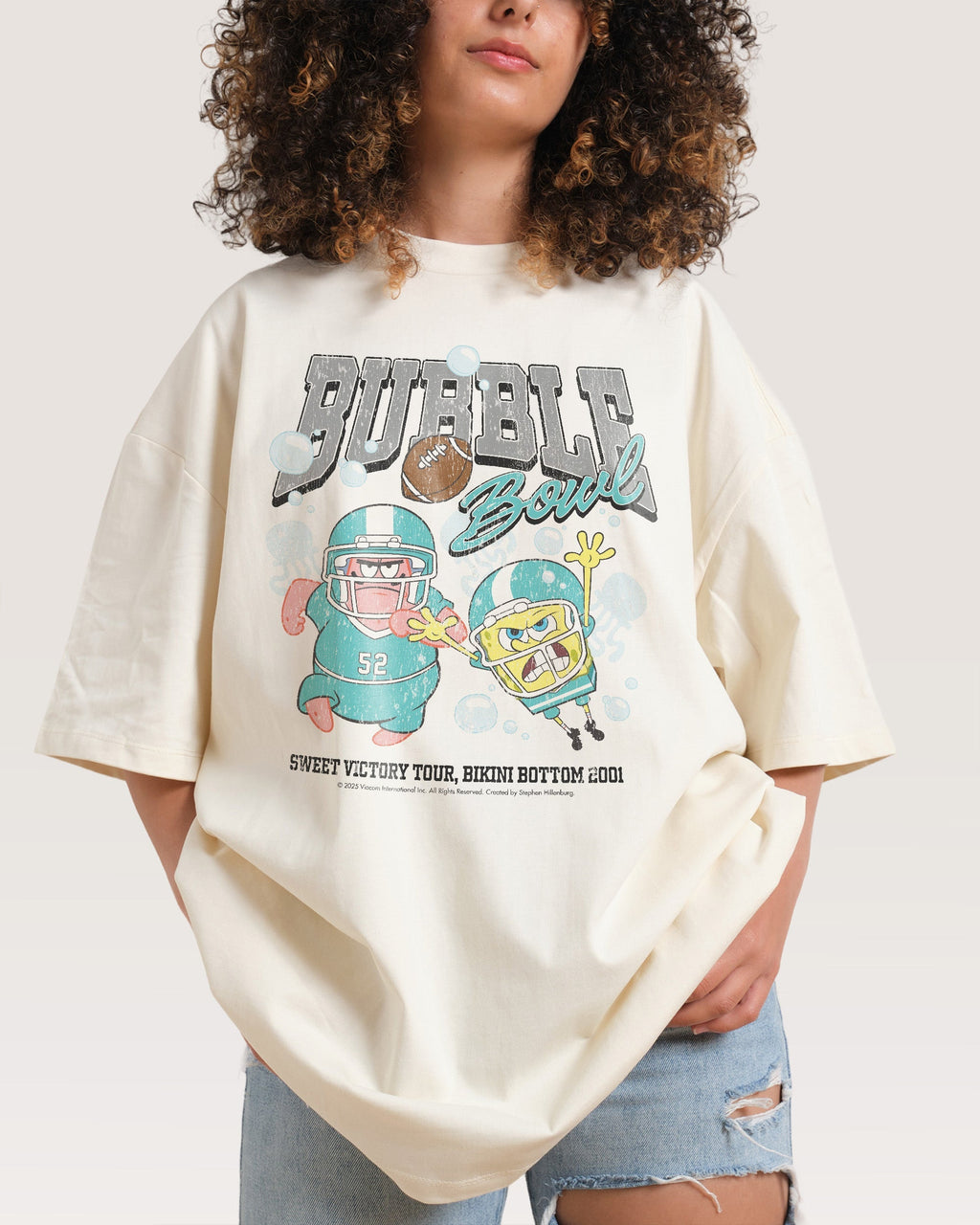 Bubble Bowl Oversized Tee Unisex