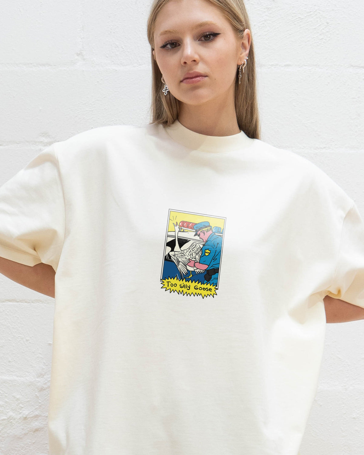 Too Silly Goose Oversized Tee Unisex