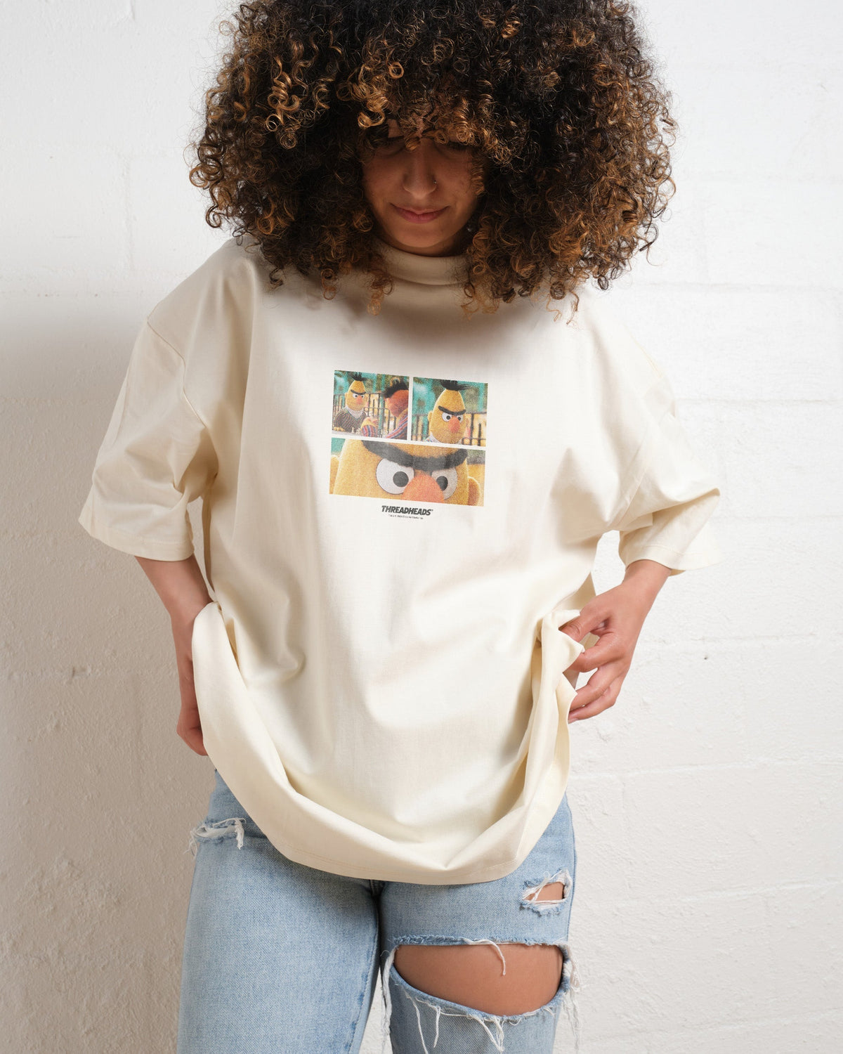 Angry Bert Oversized Tee Unisex
