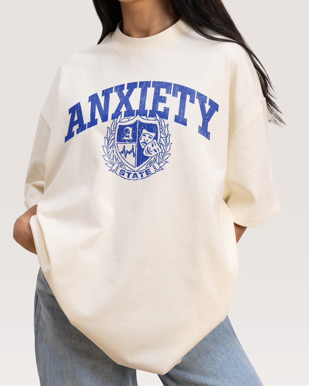 Anxiety State Oversized Tee Unisex