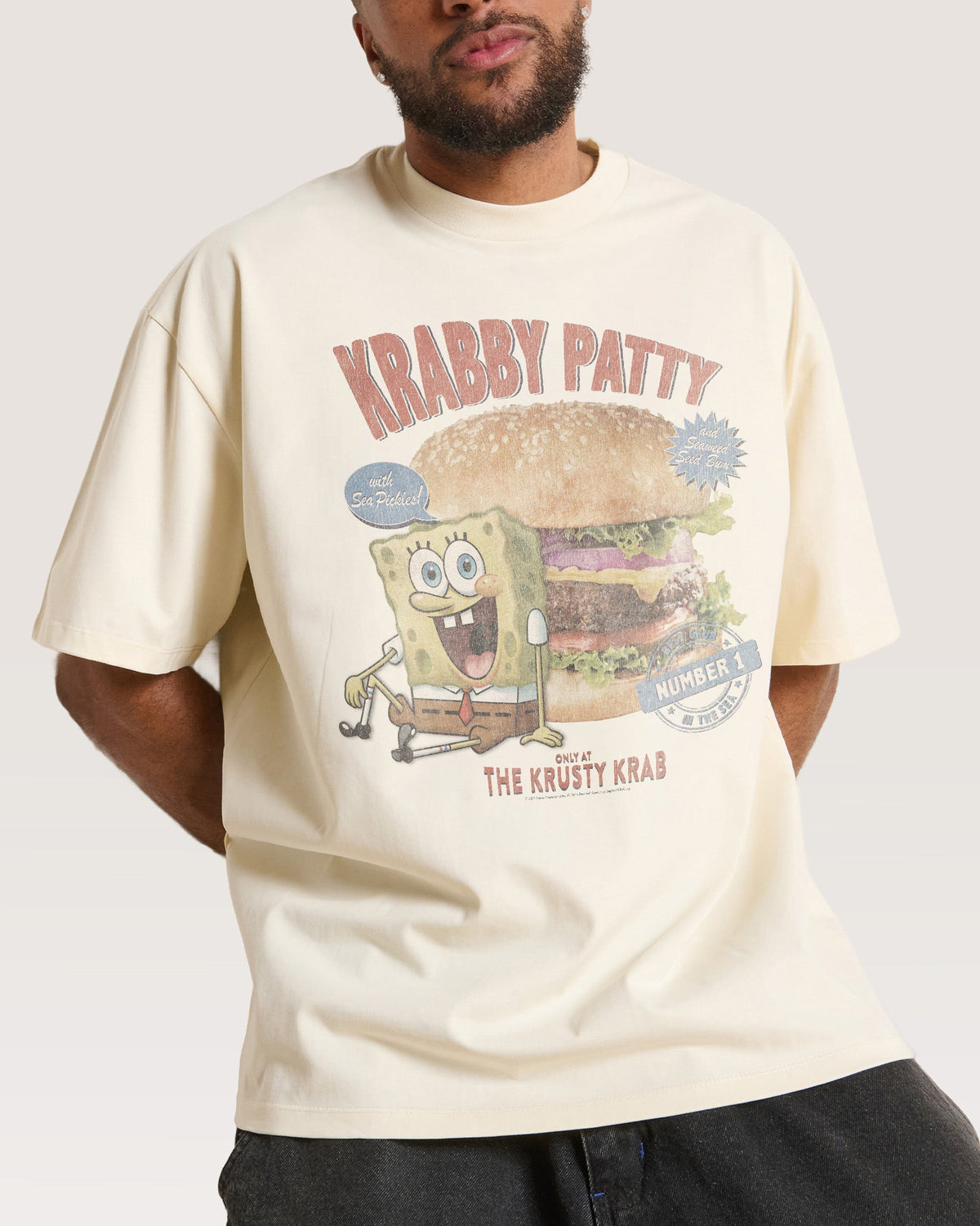 The Krabby Patty Oversized Tee Unisex
