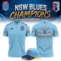 New South Wales Blues 2026 State of Origin Champions Champions Polo Shirt