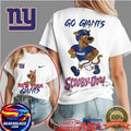 New York Giants Scooby Doo Football Go Giants Two Sided Shirt Unisex