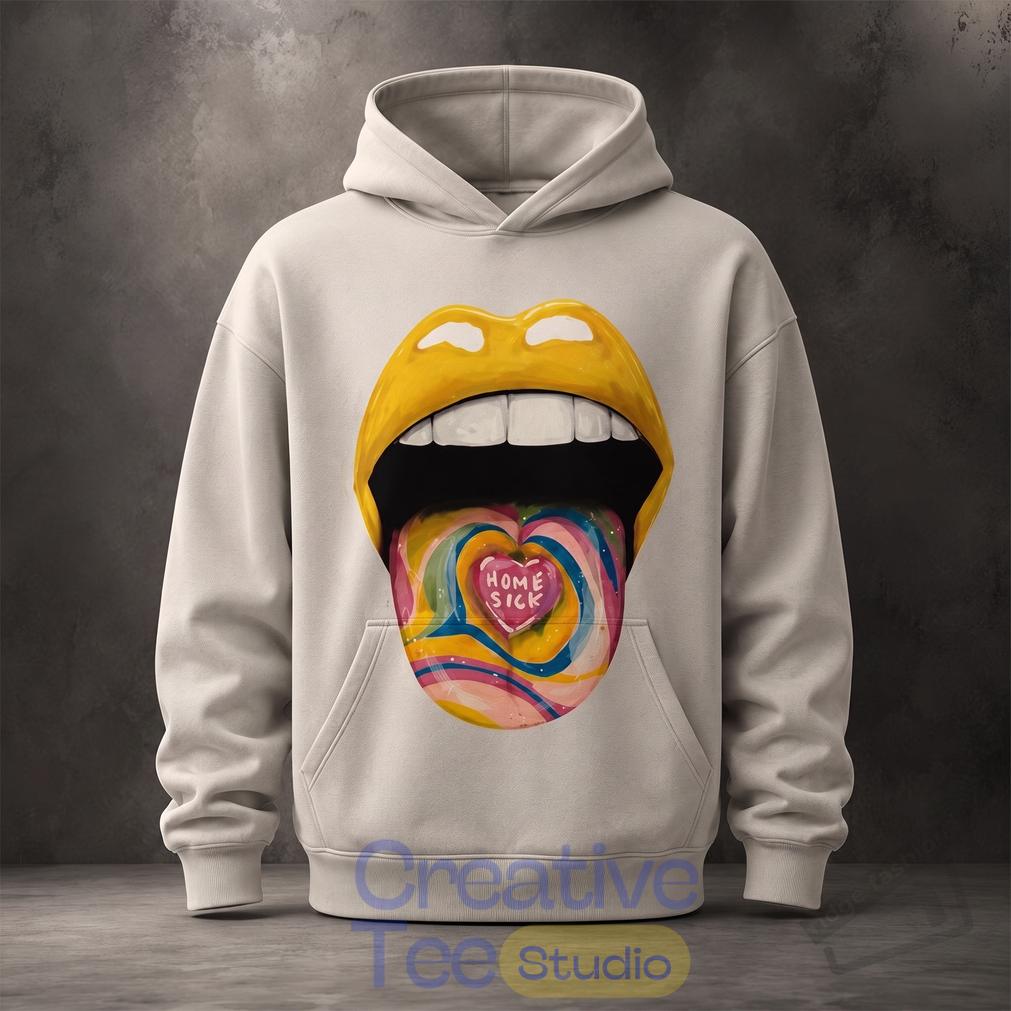 Neymar At Poker Tournament In Las Vegas Homesick Yellow Lips Hoodie