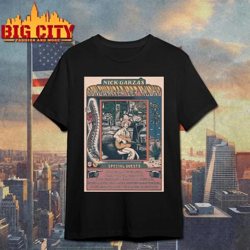 Nick Garza’s Get Along Fischer TX March 14 2026 Poster Shirt Unisex