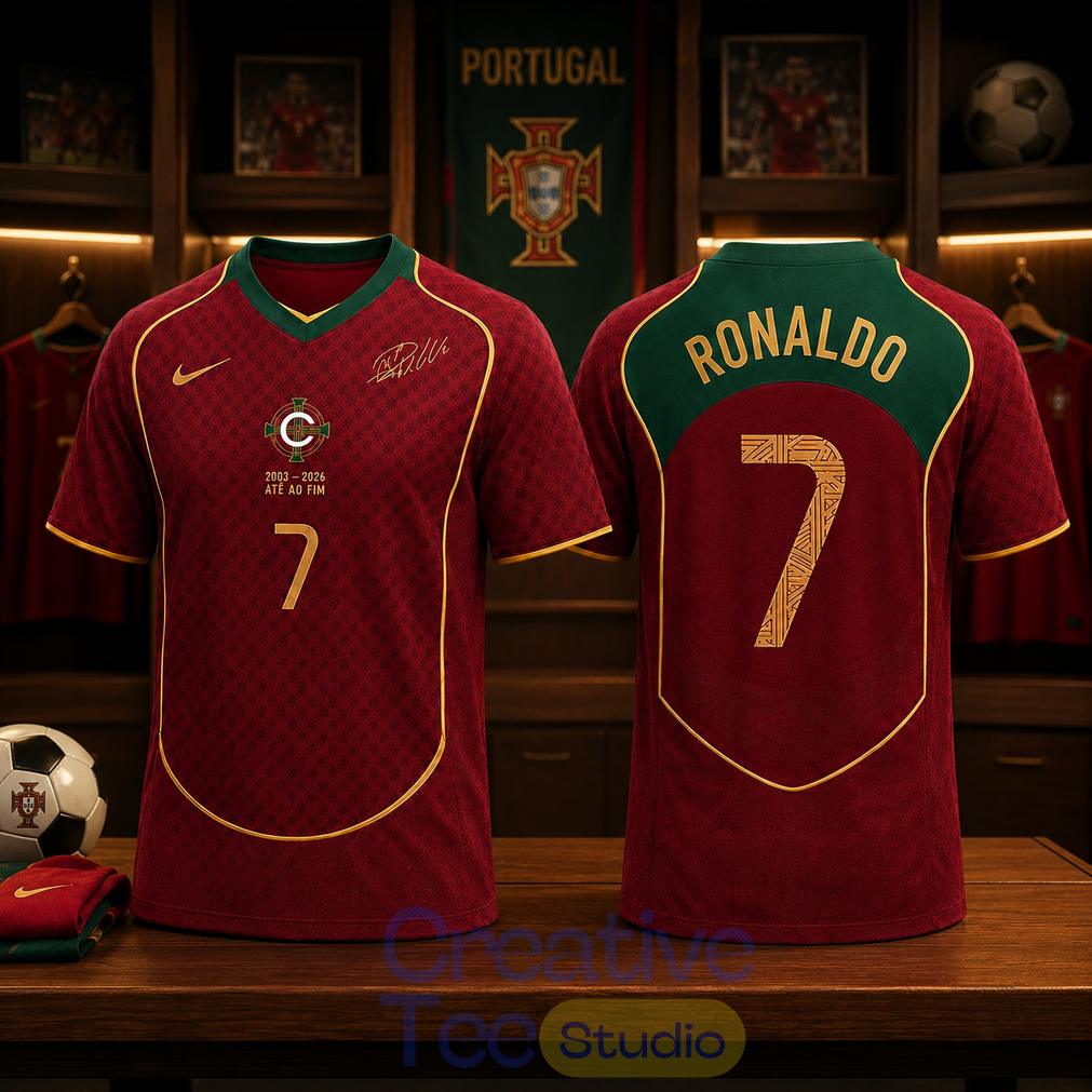 CR7 Ronaldo One Last Dance 2003-2026 Special Soccer Jersey