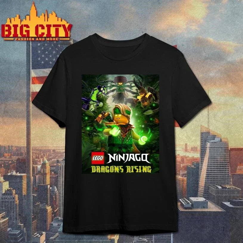 Ninjago Dragon Rising Season 4 Releases On April 2 2026 Poster Shirt Unisex