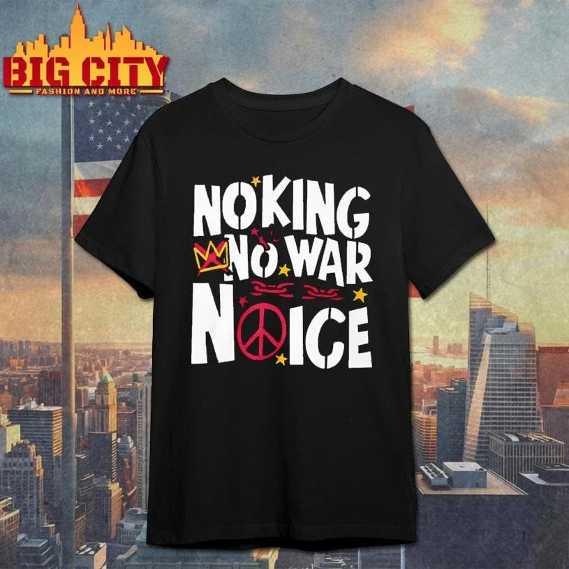 No King No War No ICE Crown 2026 Shirt Unisex