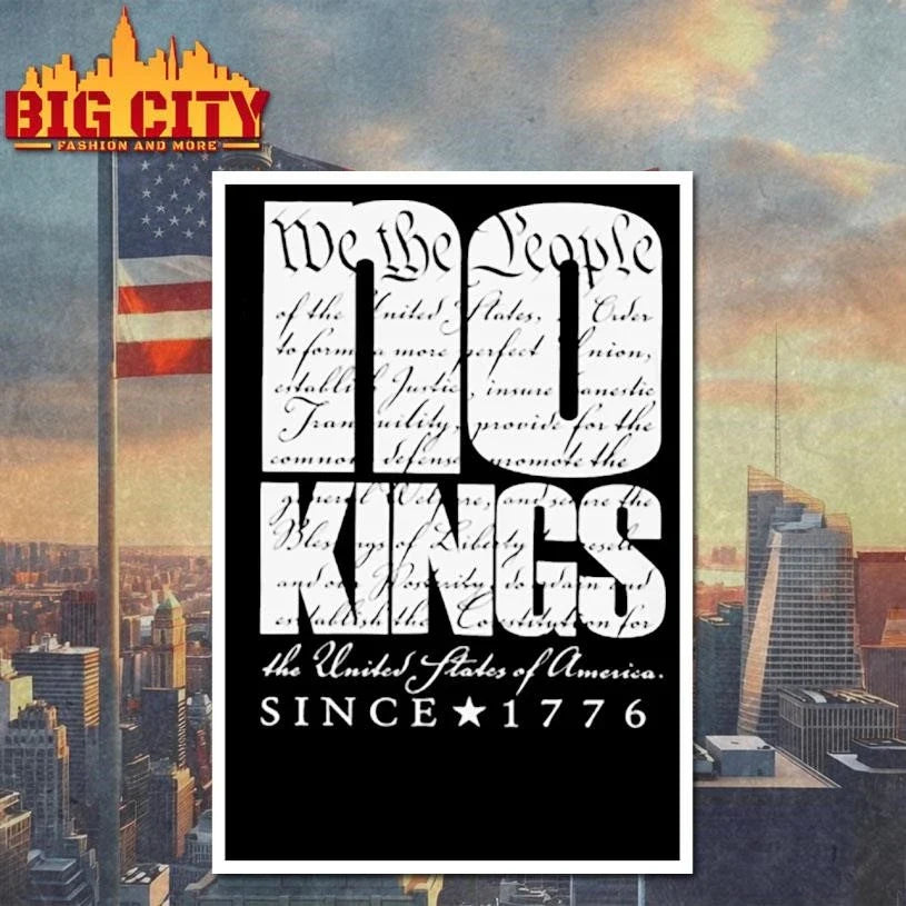 No kings We The People Since 1776 Shirt Unisex