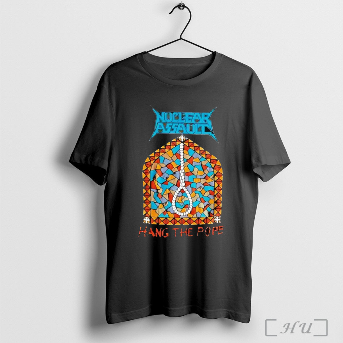 Nuclear Assault Hang The Pope T Shirt Unisex