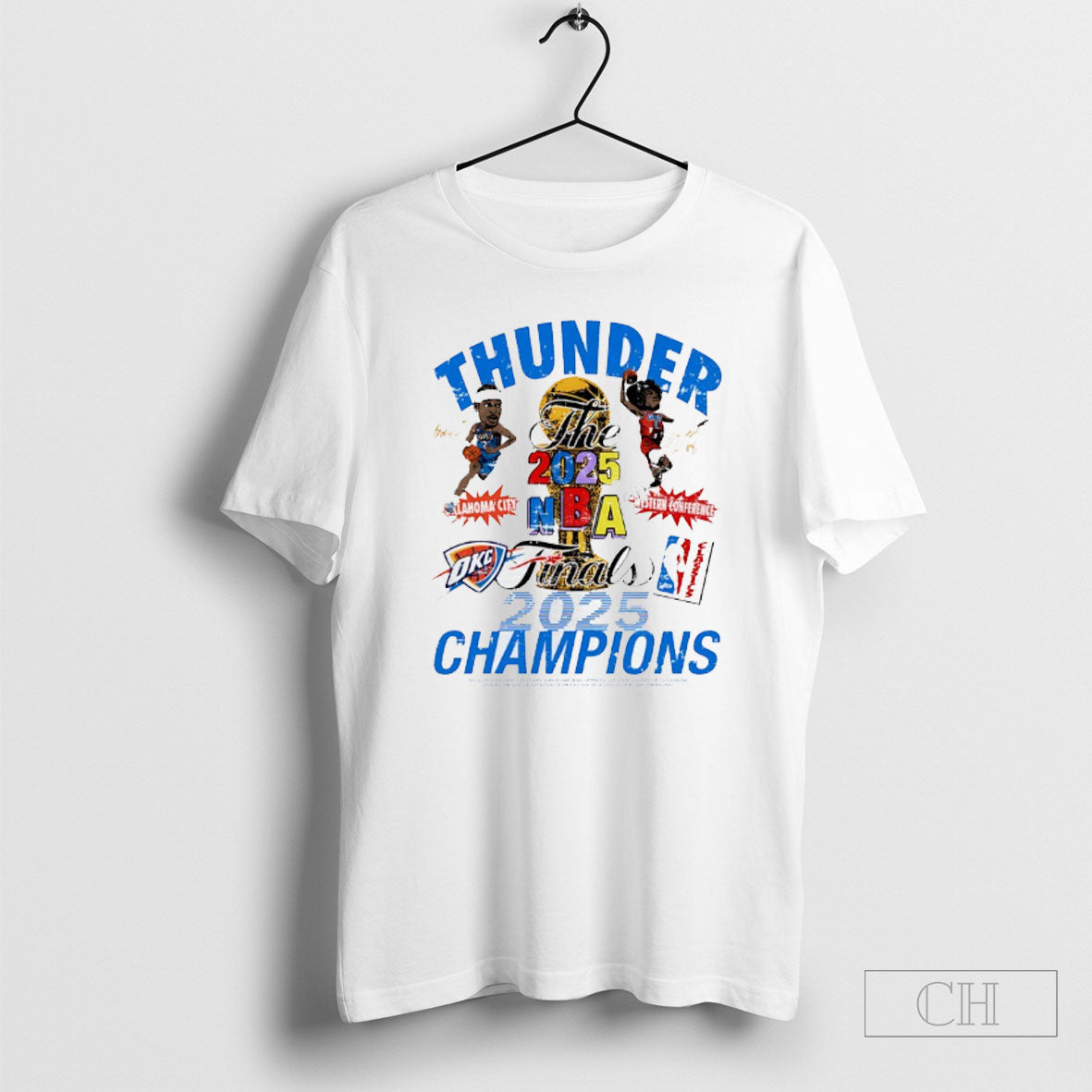 Okc Thunder Western Conference 2025 Nba Finals Champions Signatures Shirts Unisex