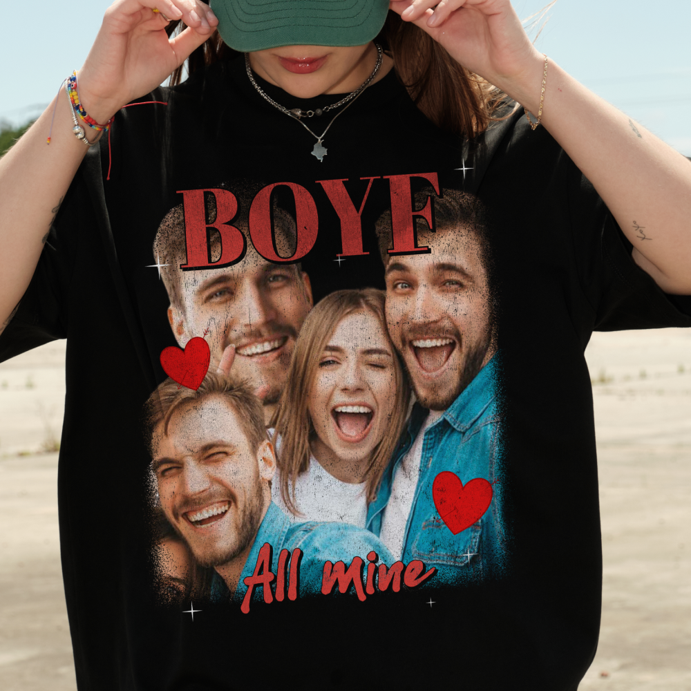 Custom Bootleg Heavy Oversized Tee (275 GSM) Unisex