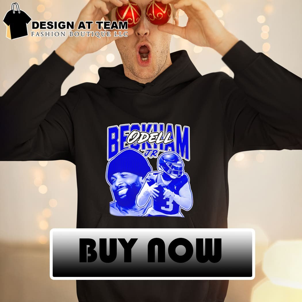 Odell Beckham Jr. New York Giants football graphic sports shirt