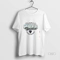 Official 2026 Mhsaa Cheer D4 Finalist Sanford Meridian Mustangs Logo Tee Unisex