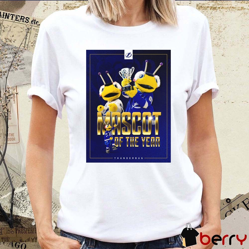 2026 NHL Mascot of the Year ThunderBug Poster t-shirt