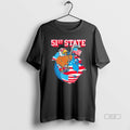 Official 51st State Mascot Flag Unisex