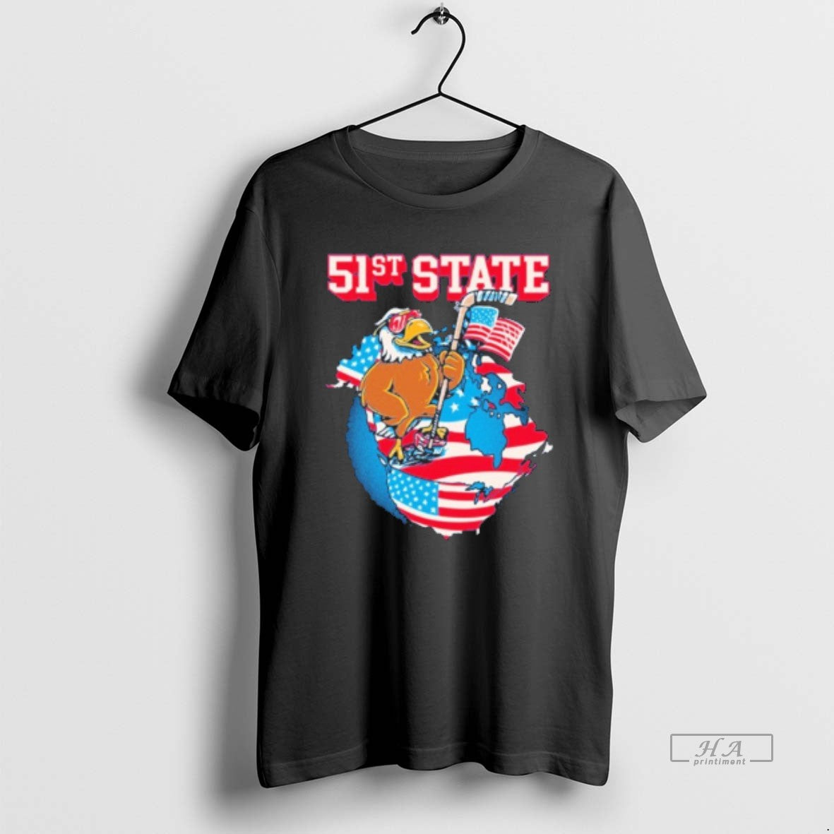 Official 51st State Mascot Flag Unisex