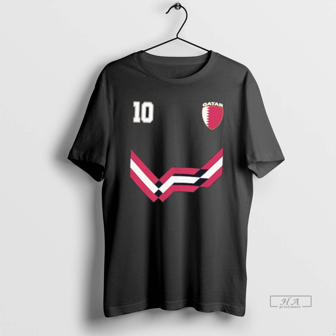 Official Akram Afif Qatar Number 10 Soccer Unisex