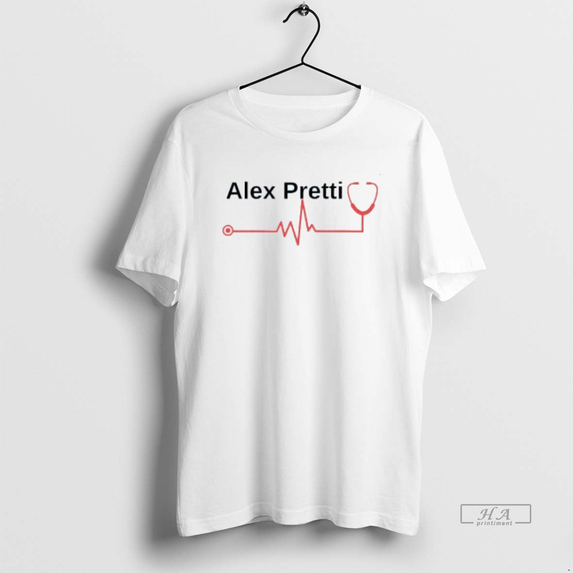 Official Alex Pretti Nurse Tribute Healthcare Mens White Tee Unisex