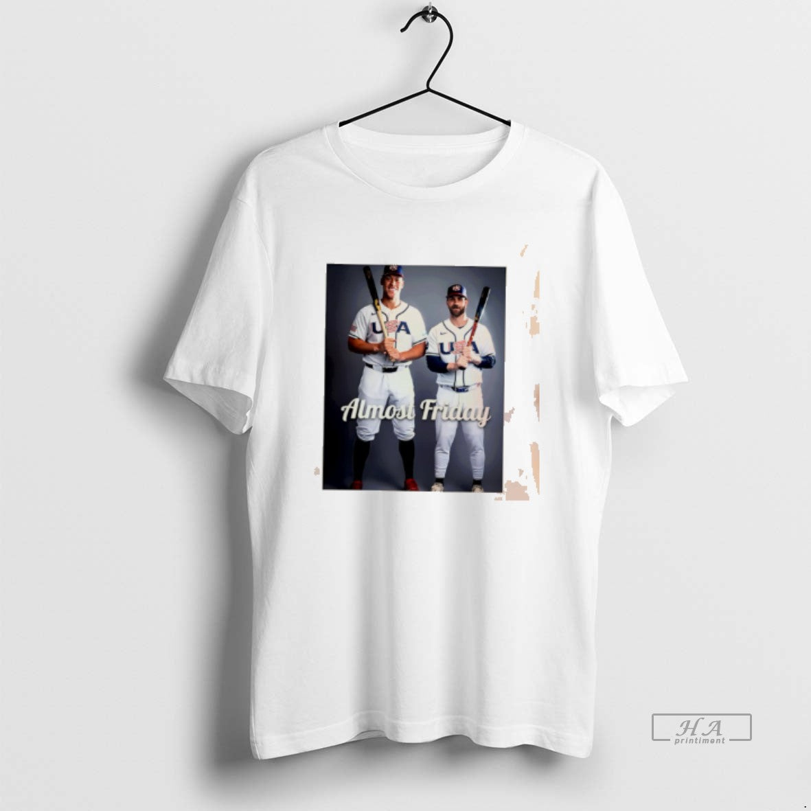 Official Almost Friday Judge And Harper Usa Baseball Tee Unisex