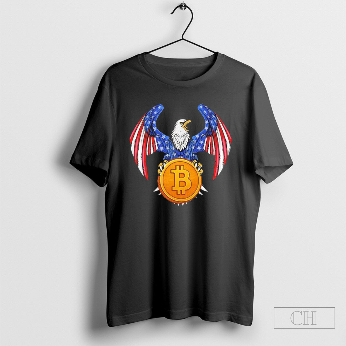 Official American Bald Eagle Bitcoin Sweater Unisex