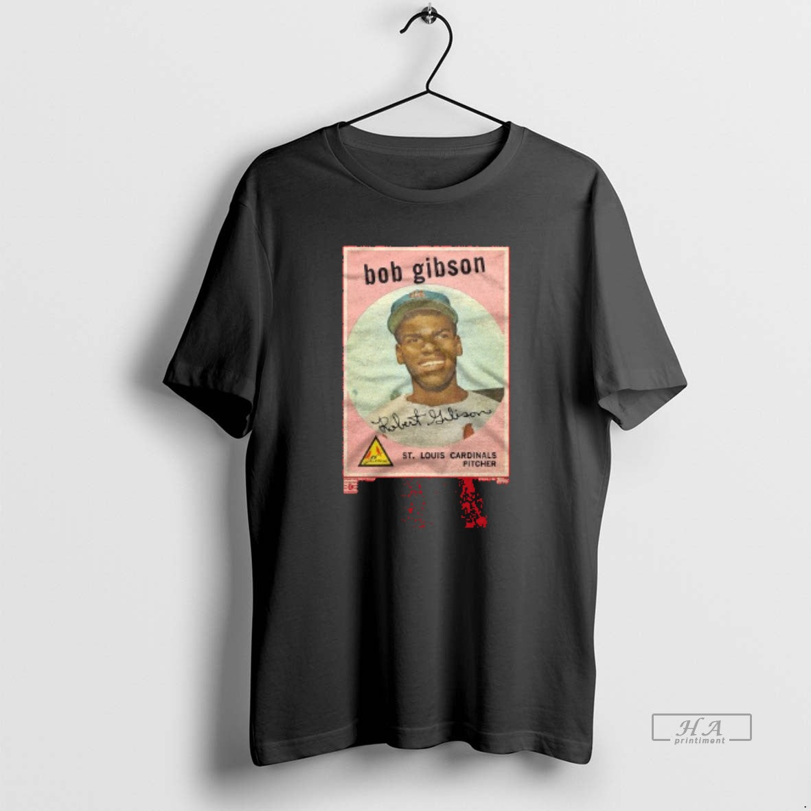 Official Bob Gibson 1959 Topps Baseball St Unisex