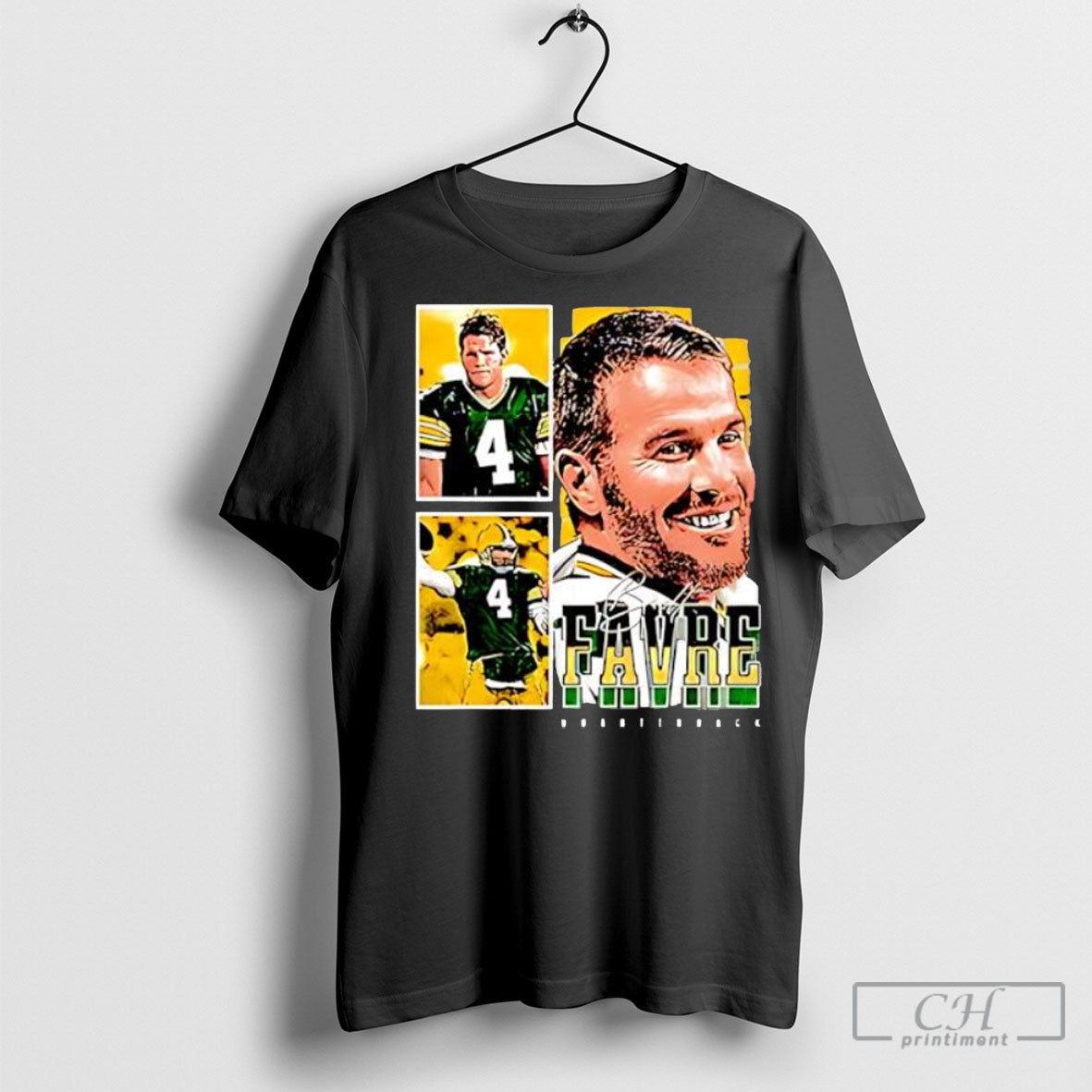 Official Brett Favre Green Bay Packers Graphic Sweater Unisex
