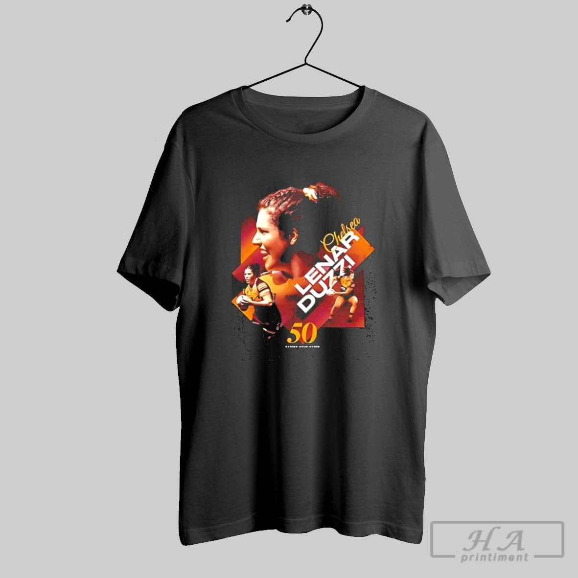 Official Brisbane Broncos Chelsea Lenarduzzi 50 Games Unisex