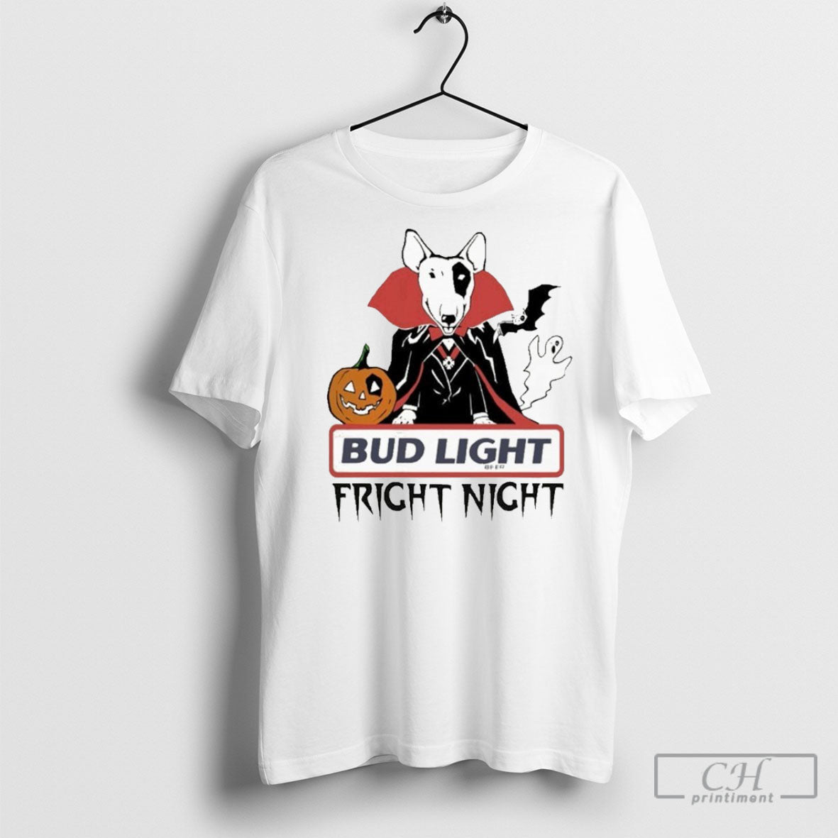 Official Bud Fright Fright Night Halloween Sweater Unisex